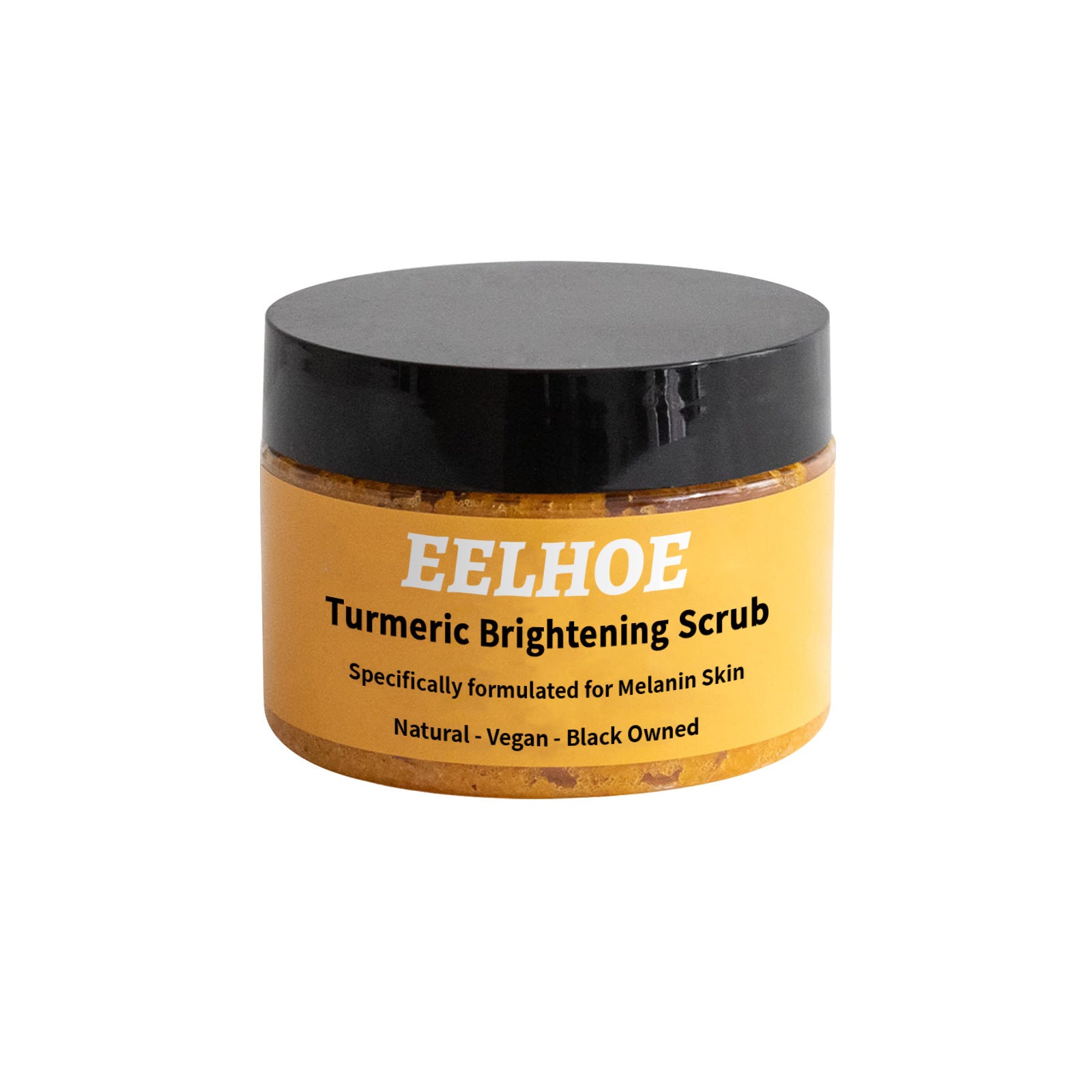 EELHOE Turmeric Body Scrub Cream Skin Cleaning Cutin